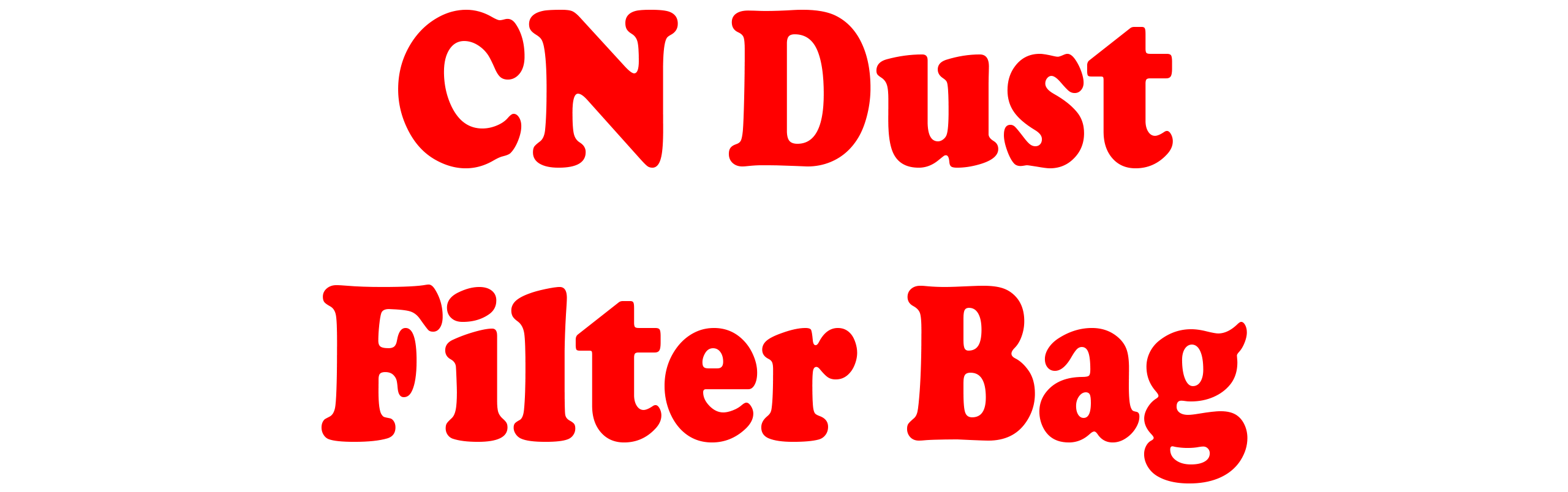 CN Dust Filter Bag